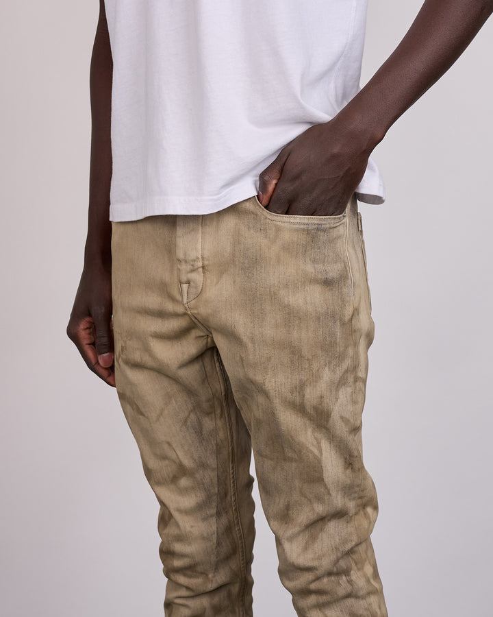 Rick Owens DRKSHDW Detroit Jean Stretch Denim Dust