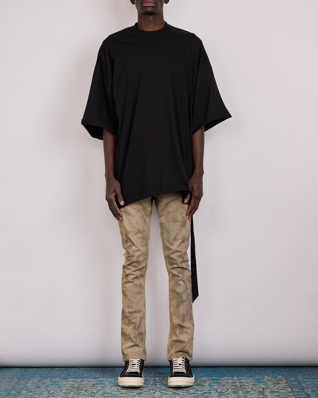 Rick Owens DRKSHDW Detroit Jean Stretch Denim Dust