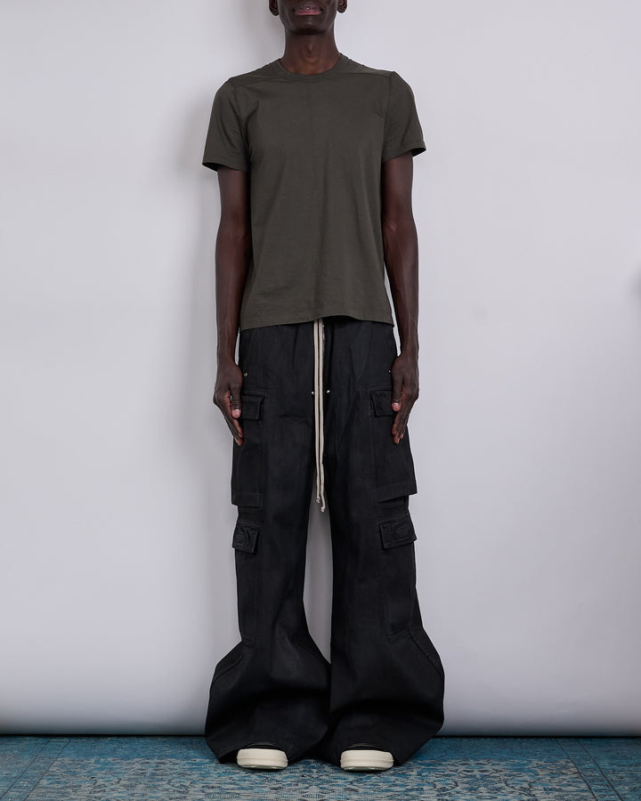 Rick Owens DRKSHDW Double Cargo Jumbo Bela Pant Black Wax