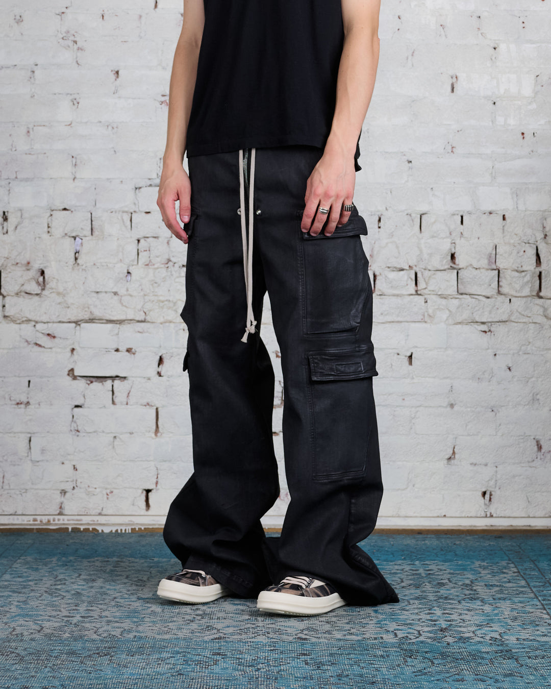 Rick Owens DRKSHDW Double Cargo Jumbo Bela Pant SBW