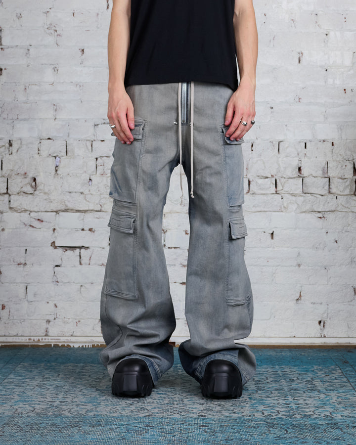 Rick Owens DRKSHDW Double Cargo Jumbo Bela Pant Sky