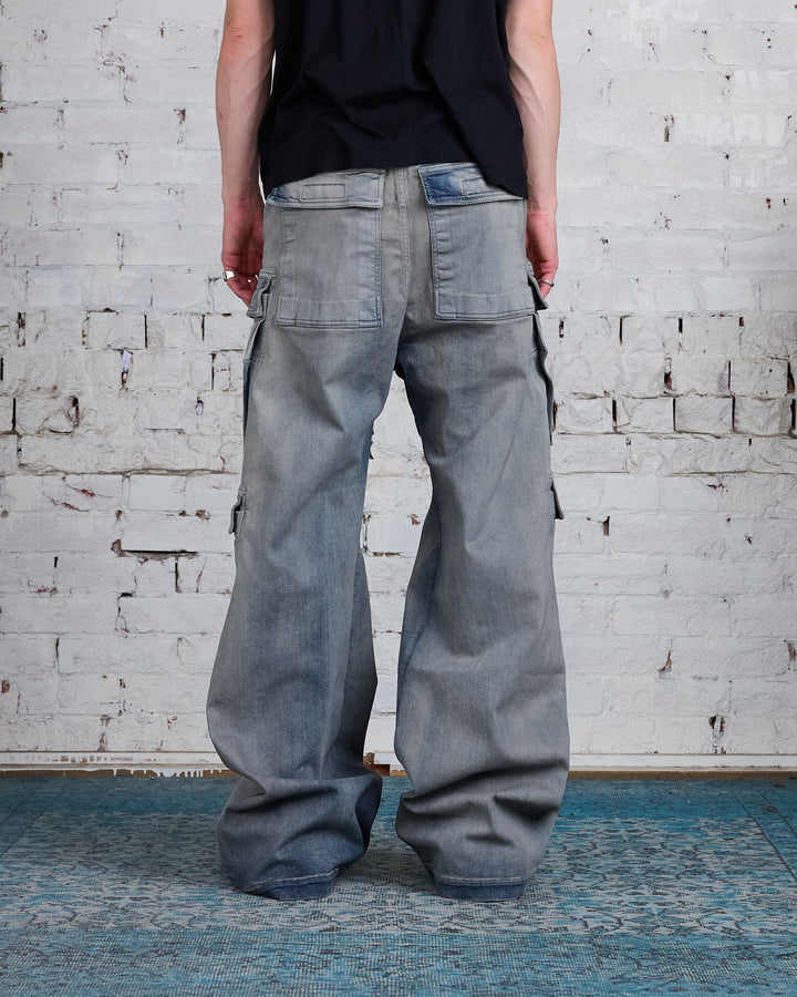 Rick Owens DRKSHDW Double Cargo Jumbo Bela Pant Sky