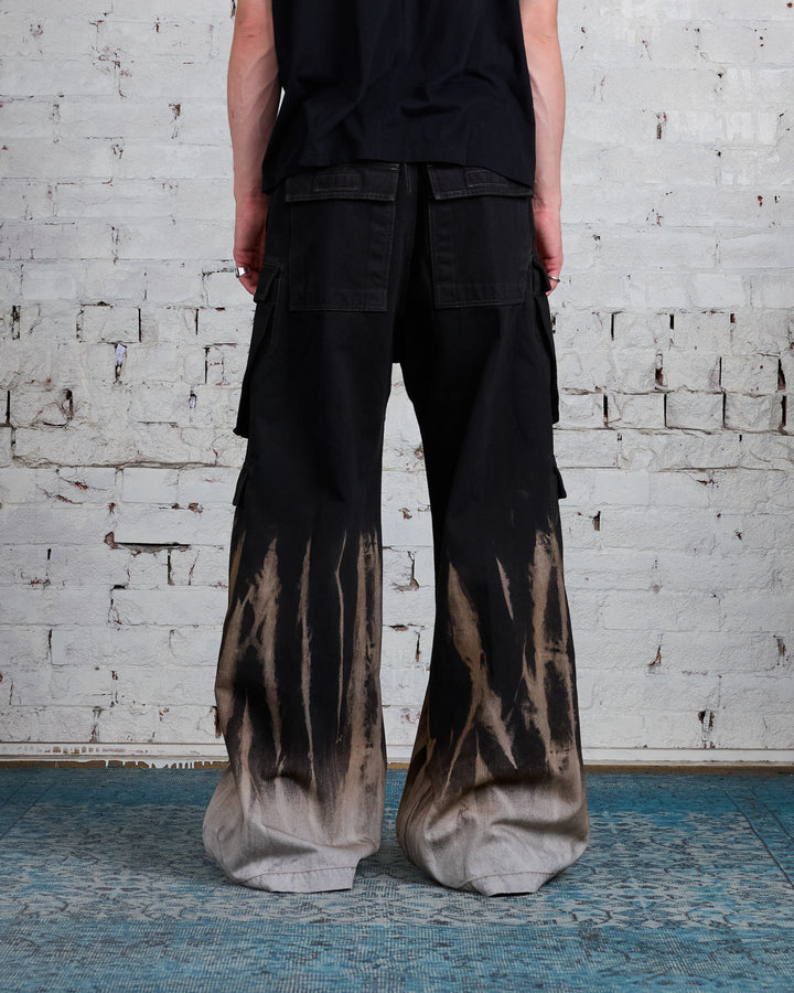 Rick Owens DRKSHDW Double Cargo Jumbo Bela Pant Sun Denim