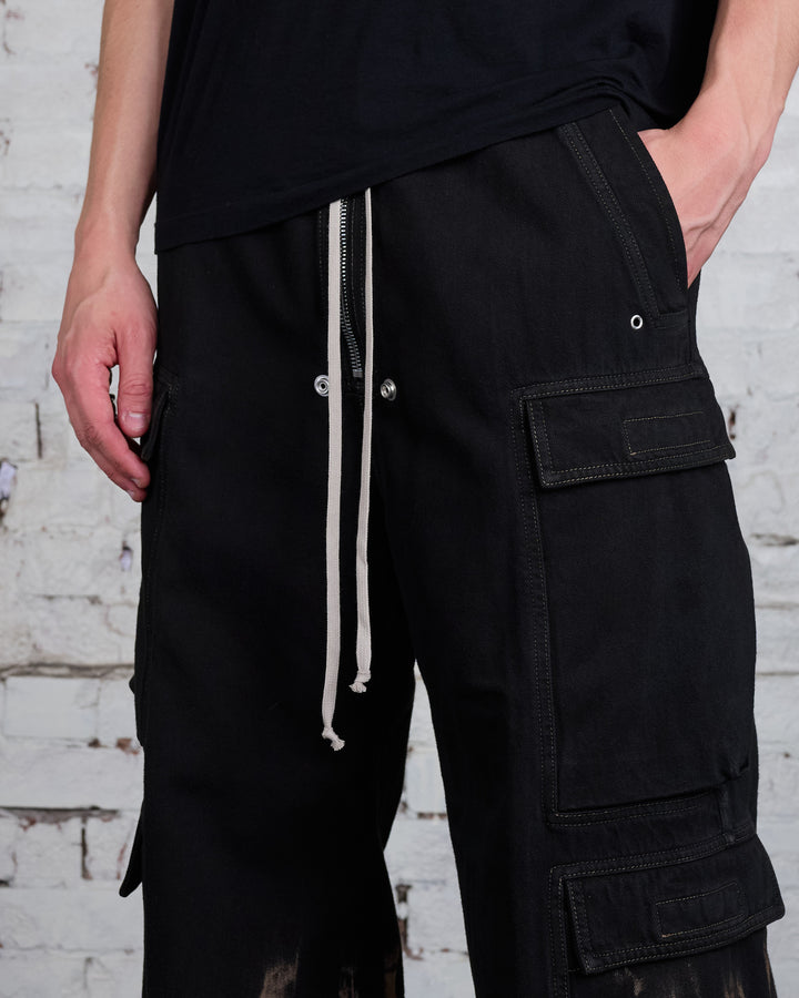 Rick Owens DRKSHDW Double Cargo Jumbo Bela Pant Sun Denim