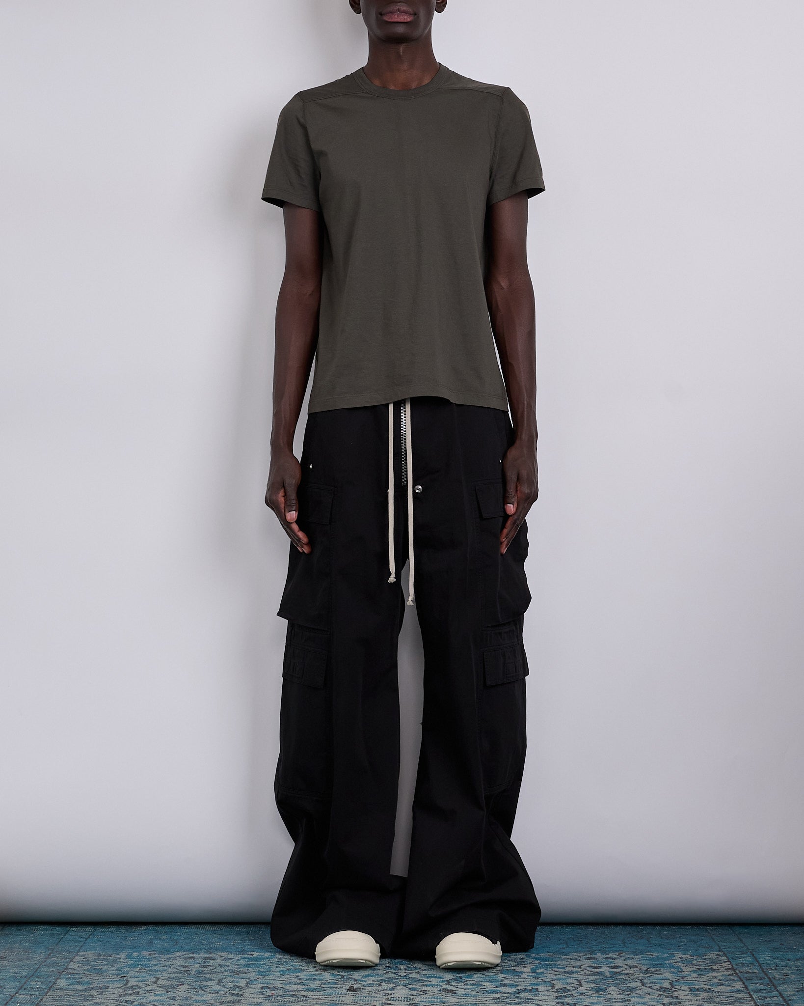 Rick Owens DRKSHDW Double Cargo Jumbo Bela Pant Twill Black – LESS 17
