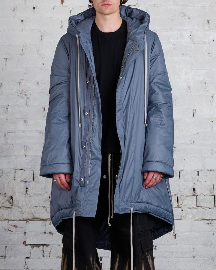 Rick Owens DRKSHDW Fishtail Parka Recycled Nylon Stone