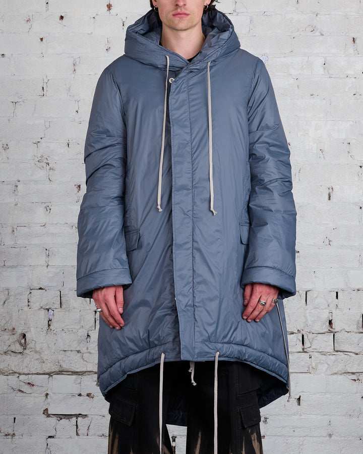 Rick Owens DRKSHDW Fishtail Parka Recycled Nylon Stone