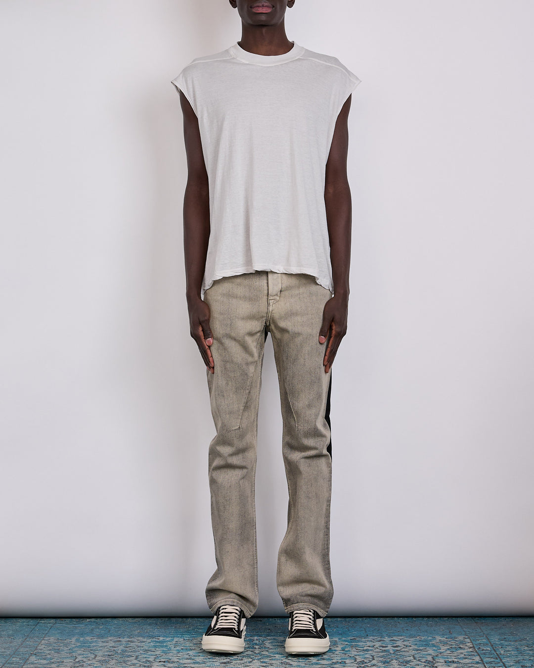 Rick Owens DRKSHDW Fog Cut Jean 13oz Mineral