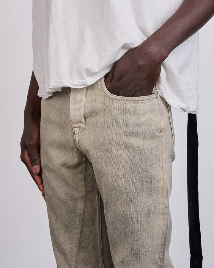 Rick Owens DRKSHDW Fog Cut Jean 13oz Mineral