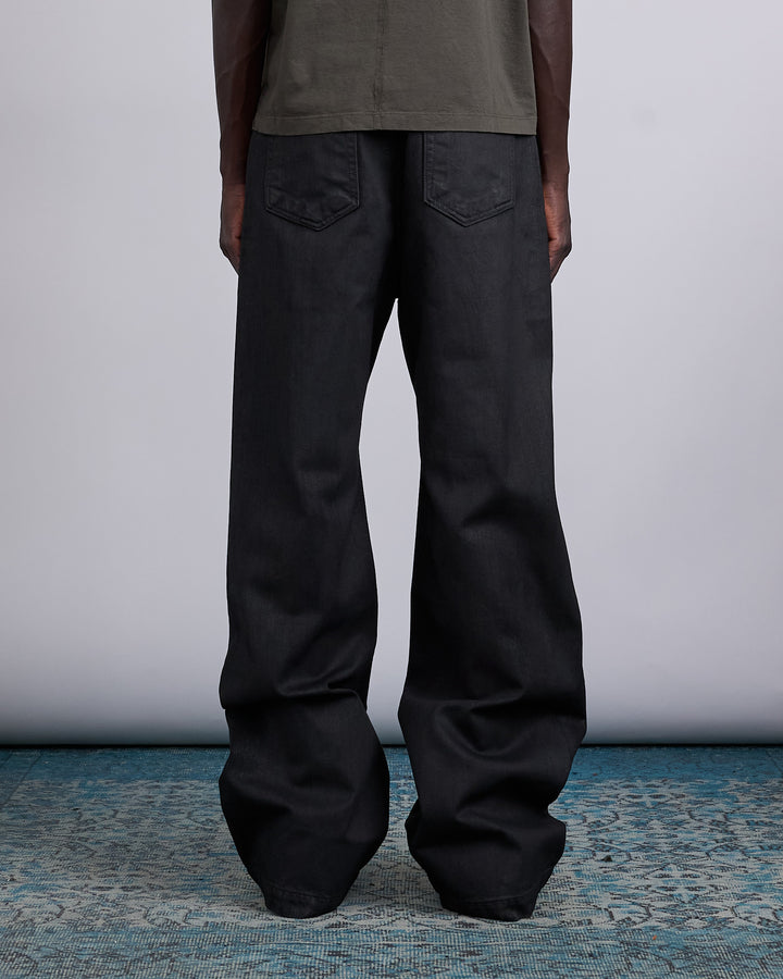 Rick Owens DRKSHDW Geth 13oz Jean Black Wax