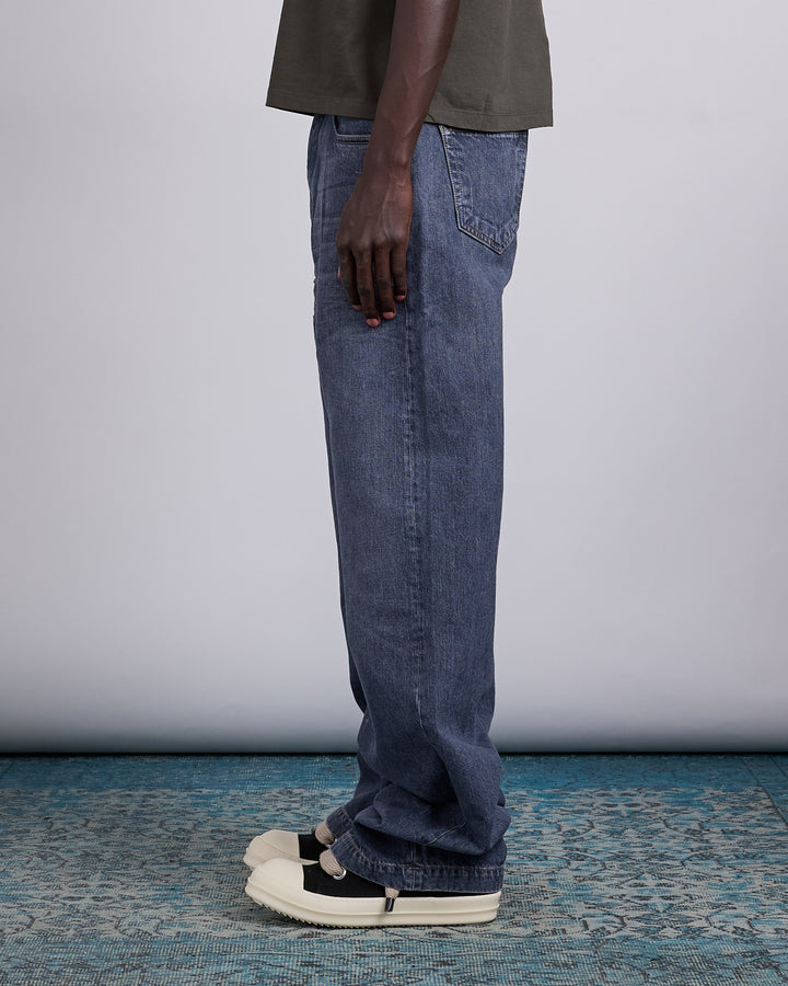 Rick Owens DRKSHDW Geth 13oz Jean Stone Wash Grey