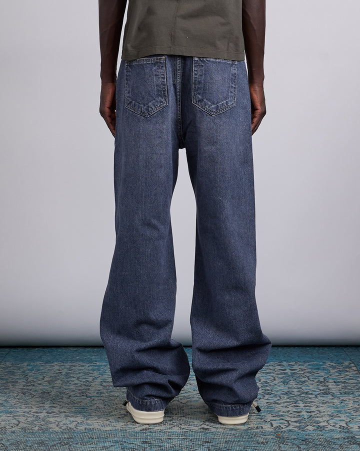 Rick Owens DRKSHDW Geth 13oz Jean Stone Wash Grey