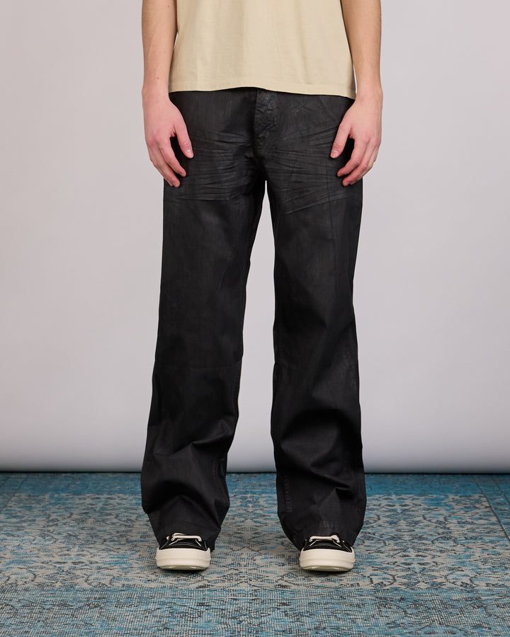 Rick Owens DRKSHDW Geth Jean 8oz Deep Black Denim