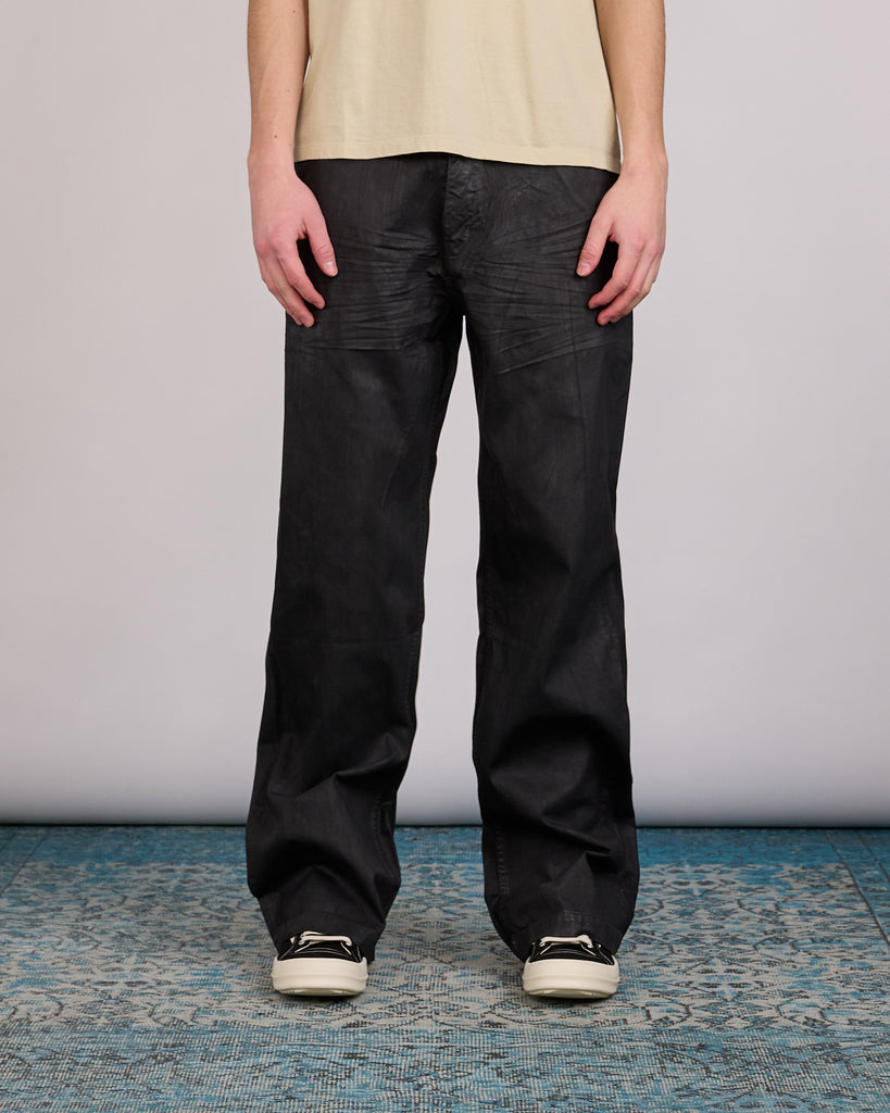 Rick Owens DRKSHDW Geth Jean 8oz Deep Black Denim – LESS 17