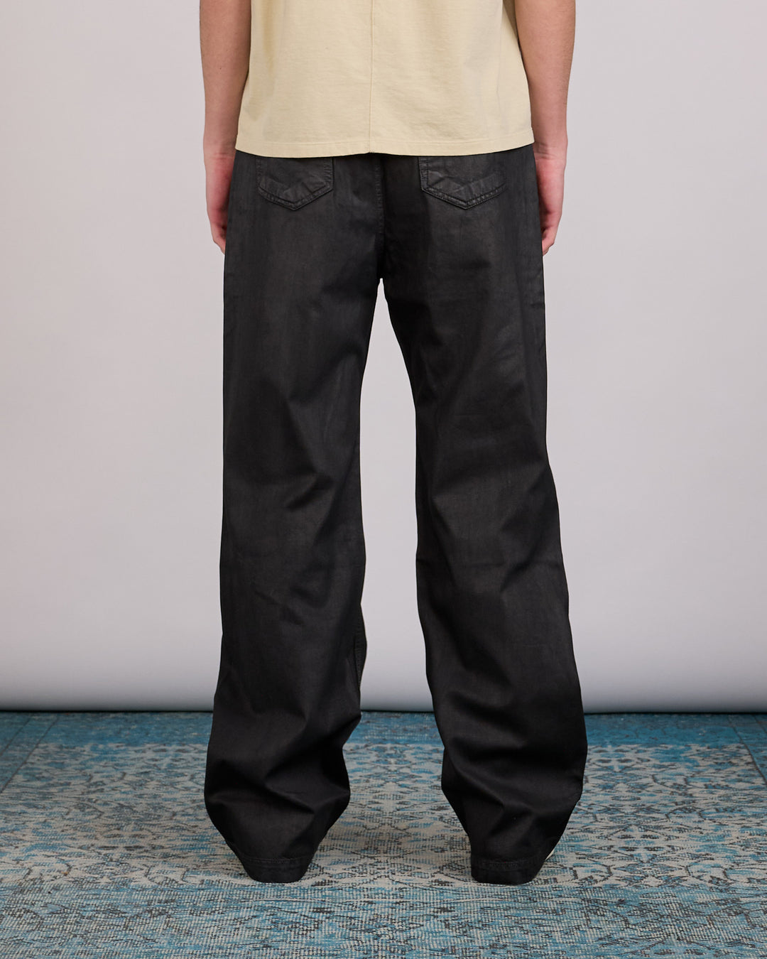 Rick Owens DRKSHDW Geth Jean 8oz Deep Black Denim