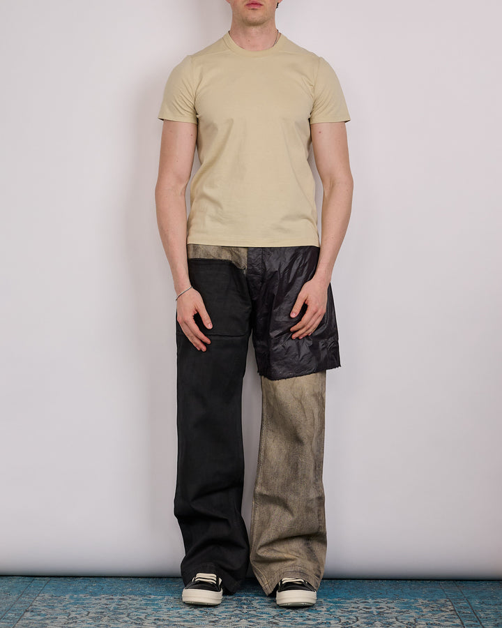 Rick Owens DRKSHDW Geth Jean Collage Dust Black