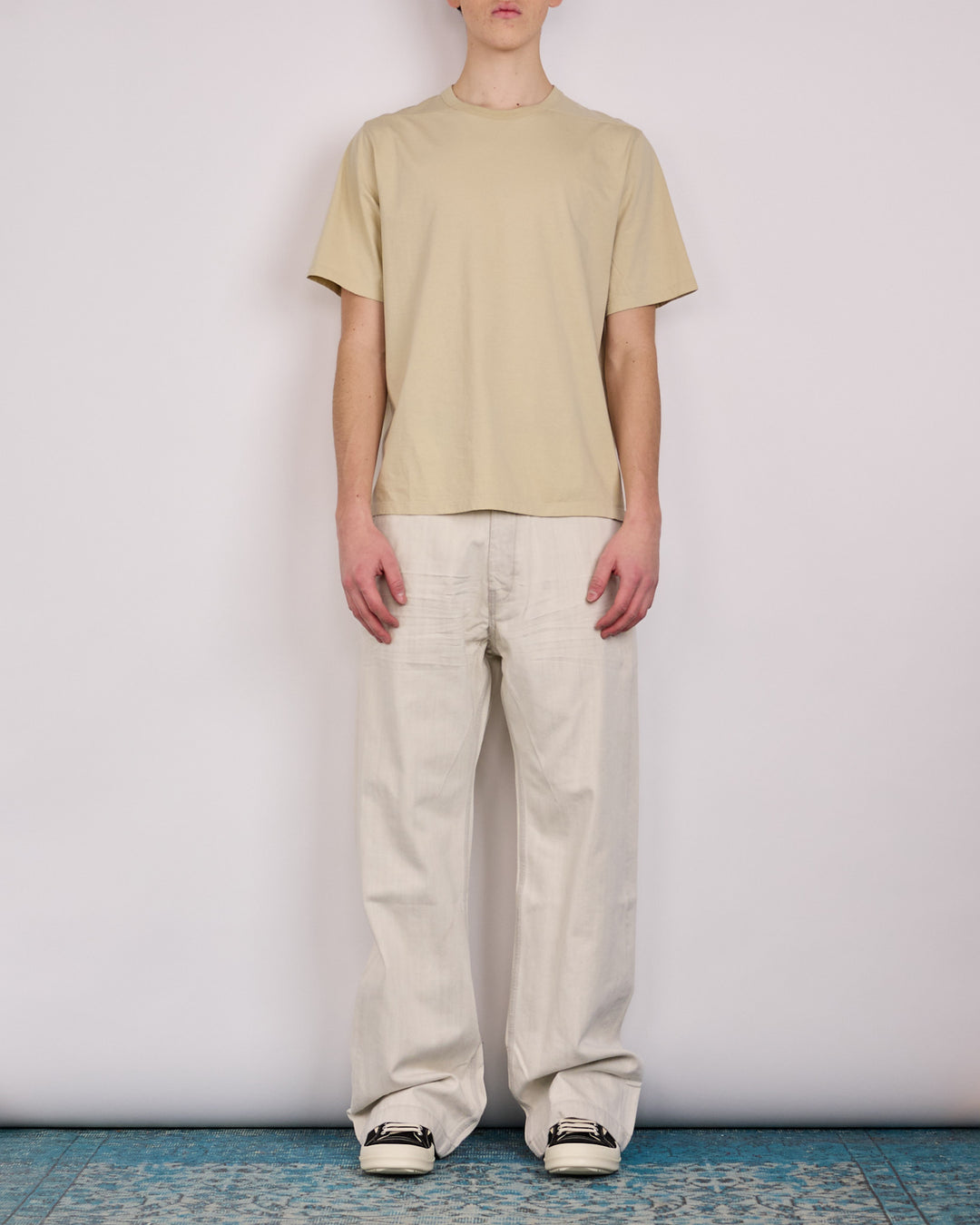 Rick Owens DRKSHDW Geth Jean Denim Milk Wash