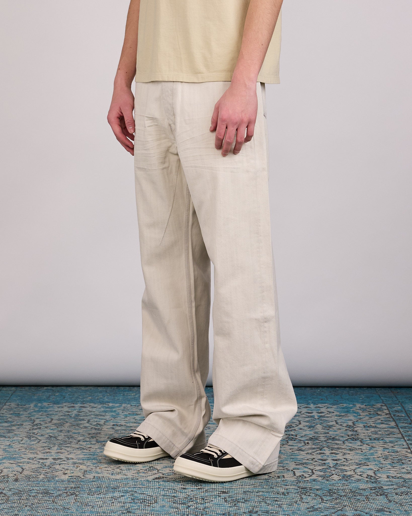 Rick Owens DRKSHDW Geth Jean Denim Milk Wash – LESS 17
