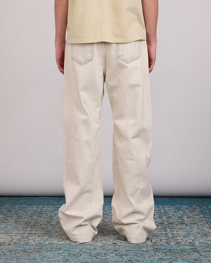 Rick Owens DRKSHDW Geth Jean Denim Milk Wash