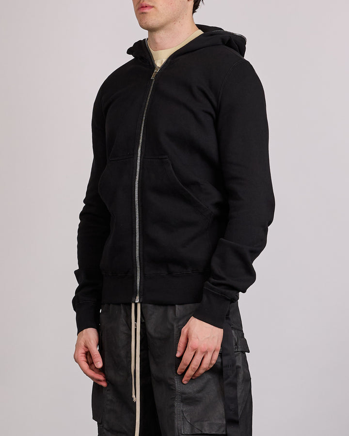 Rick Owens DRKSHDW Gimp Full-Zip Hoodie Felpa Black