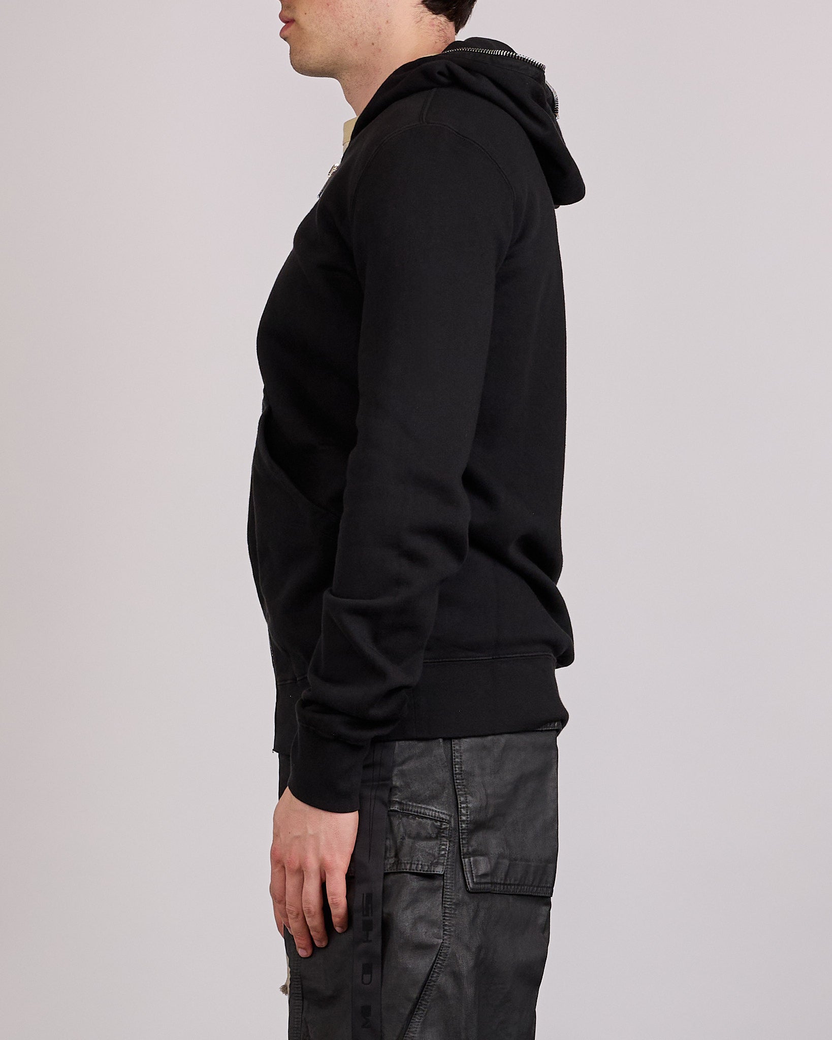 Rick Owens DRKSHDW Gimp Full-Zip Hoodie Felpa Black – LESS 17