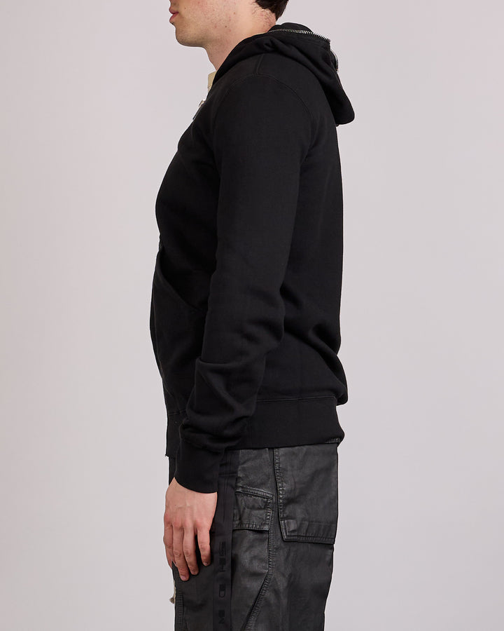 Rick Owens DRKSHDW Gimp Full-Zip Hoodie Felpa Black