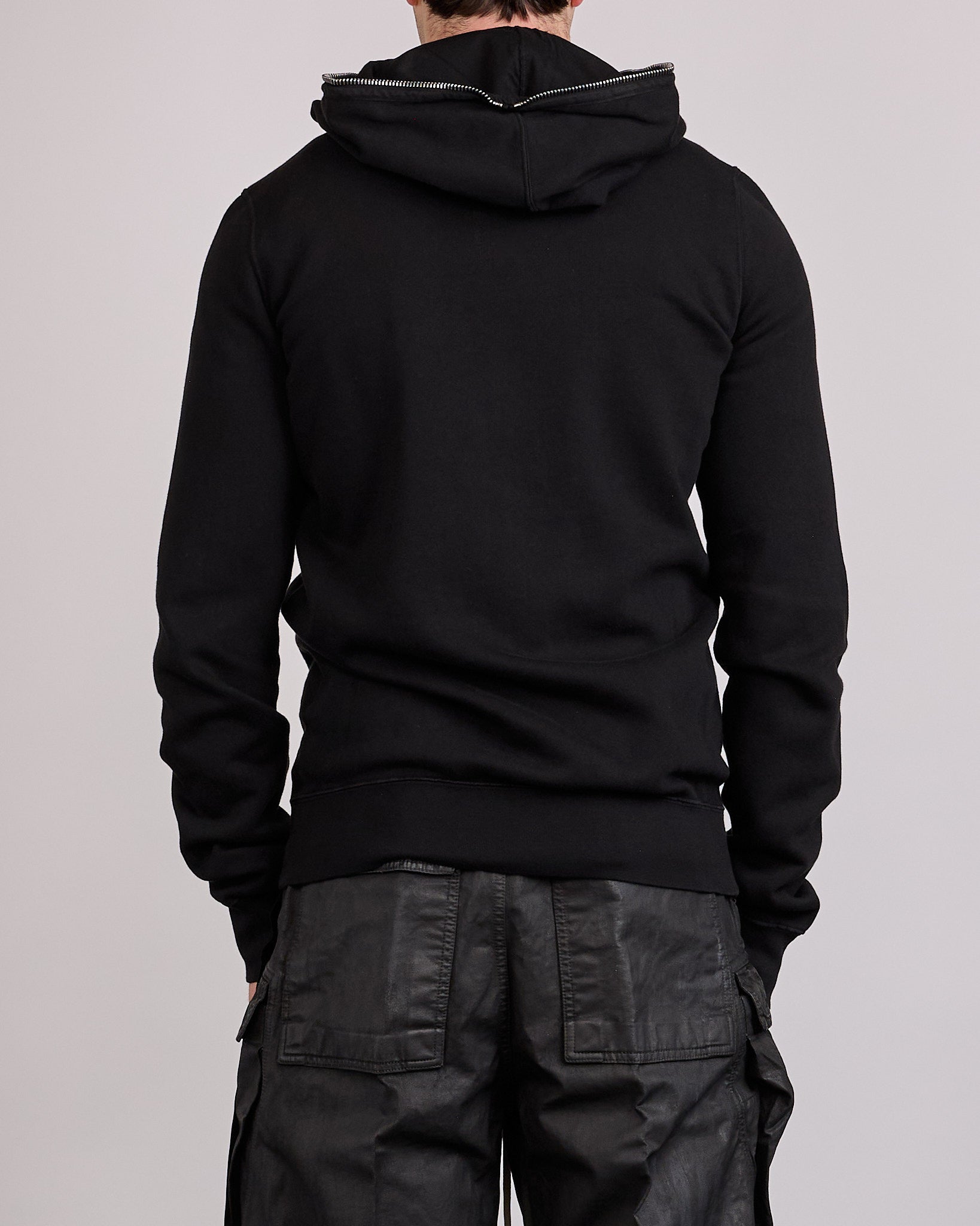 Rick Owens DRKSHDW Gimp Full-Zip Hoodie Felpa Black – LESS 17