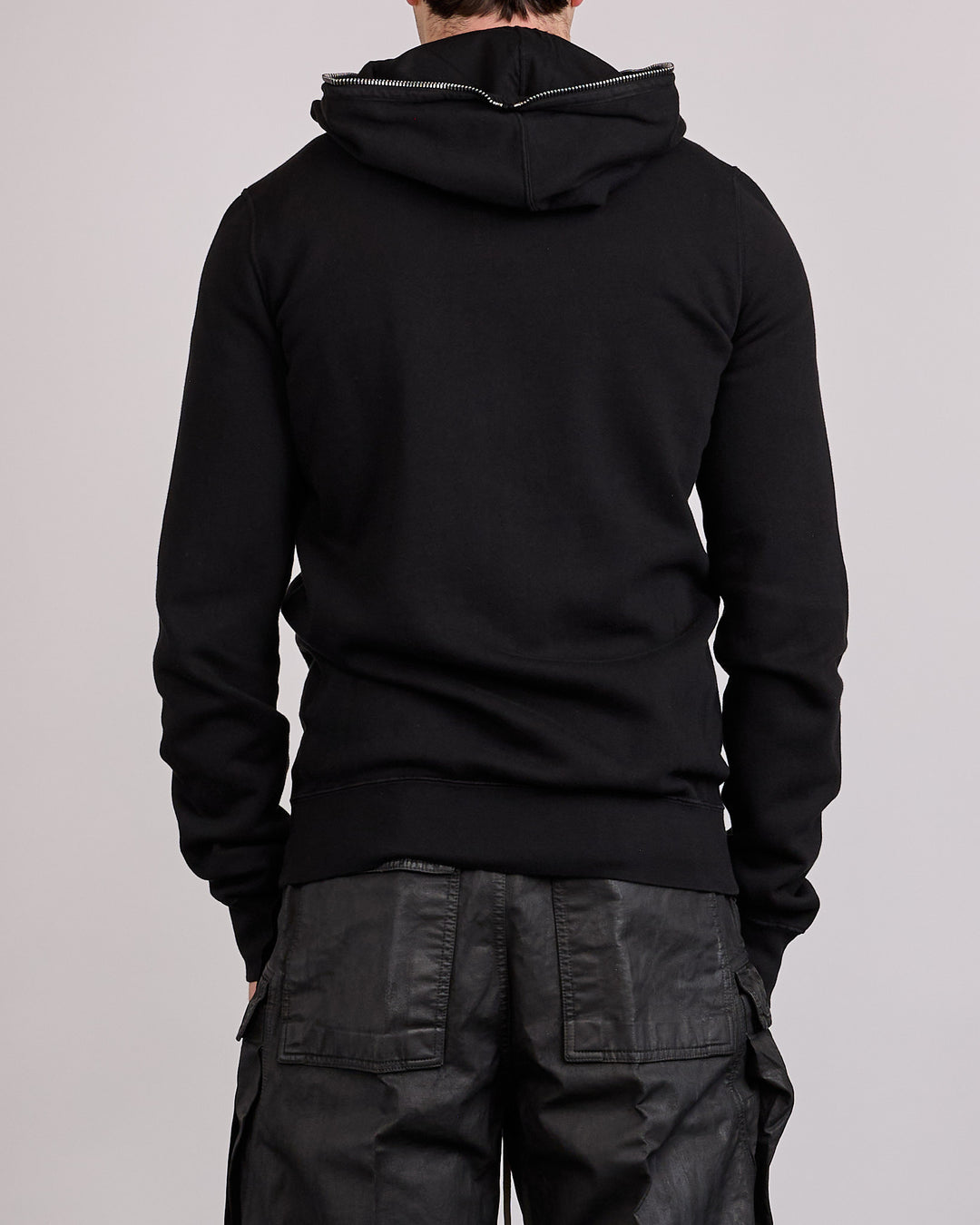 Rick Owens DRKSHDW Gimp Full-Zip Hoodie Felpa Black