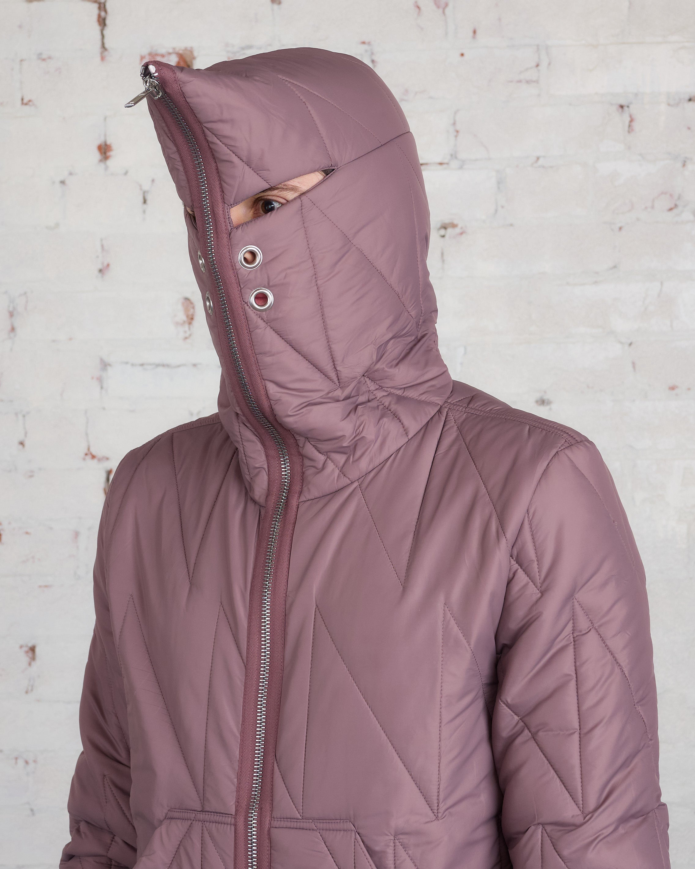 Rick Owens DRKSHDW Gimp Jacket Recycled Nylon Mauve