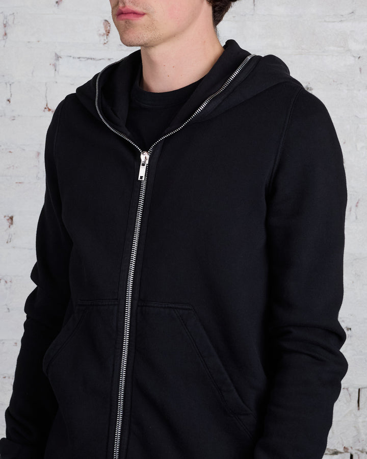 Rick Owens DRKSHDW Gimp Zip Hood Felpa Black