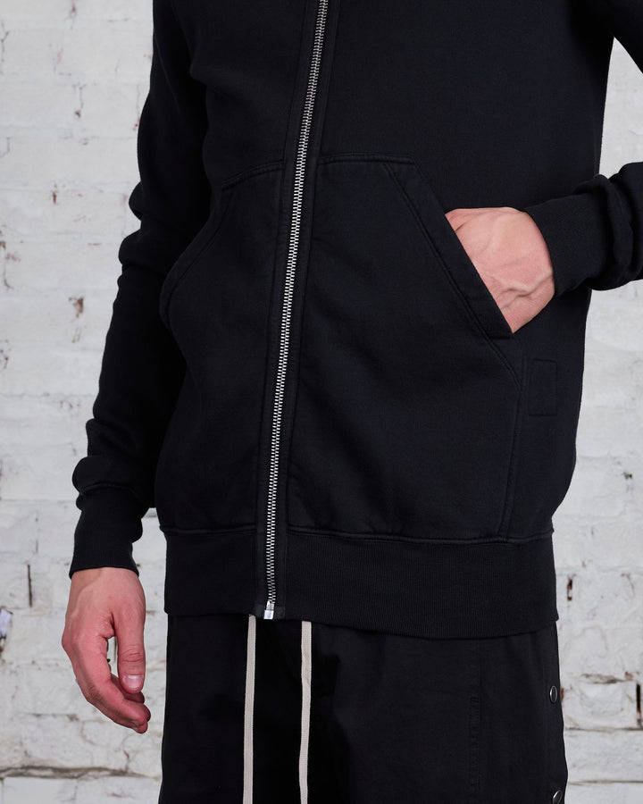 Rick Owens DRKSHDW Gimp Zip Hood Felpa Black