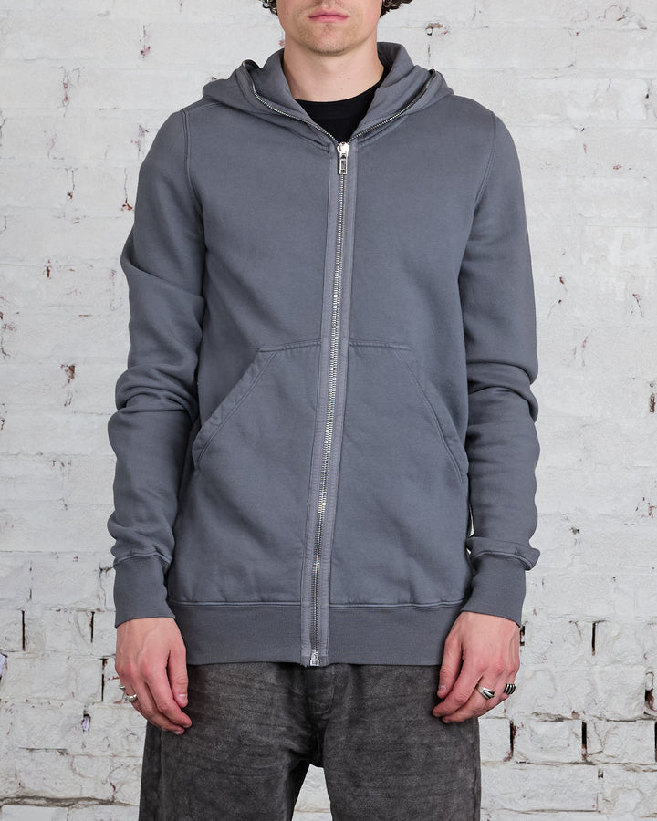 Rick Owens DRKSHDW Gimp Zip Hood Felpa Stone