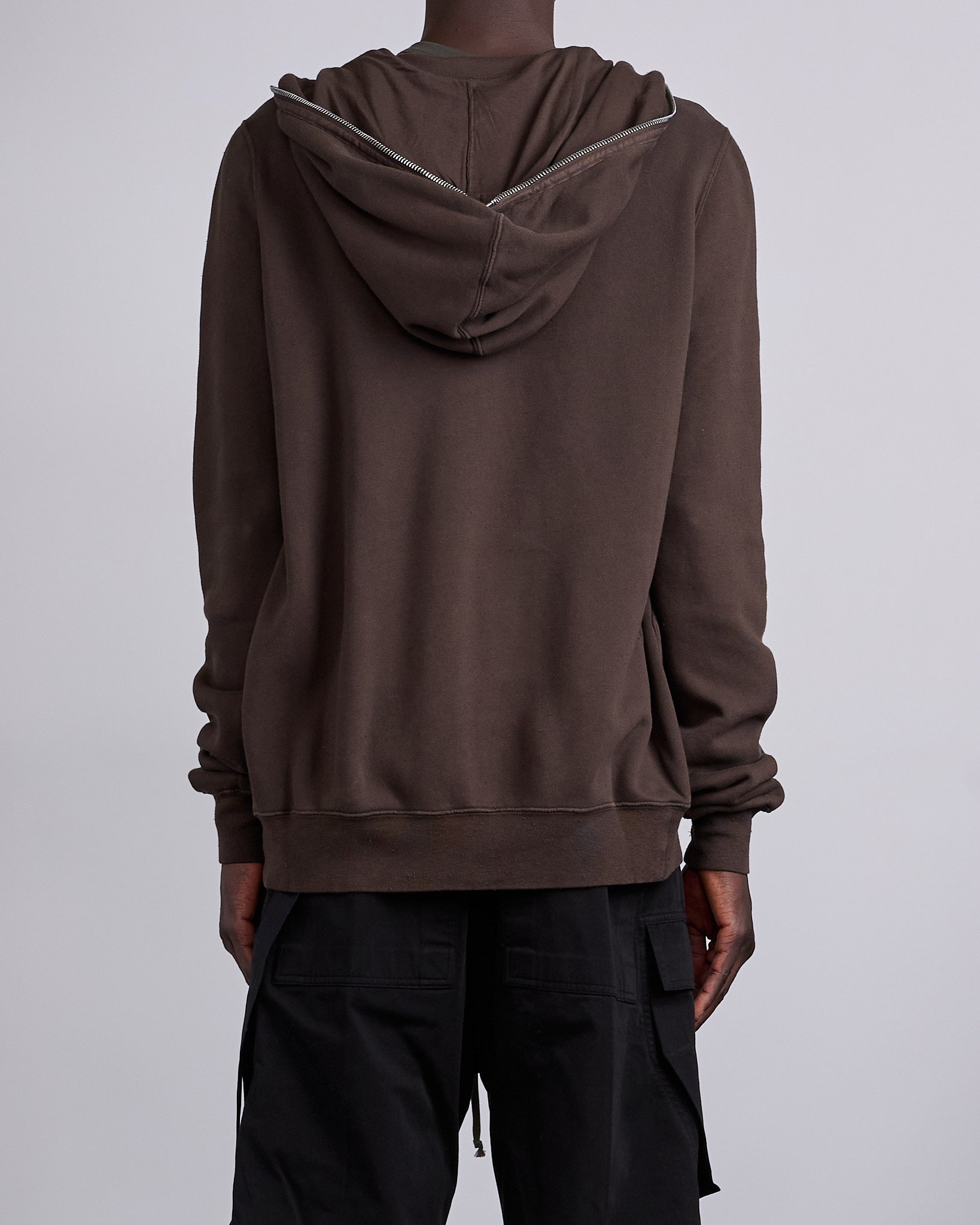 Rick Owens DRKSHDW Gimp Zip Hood Slub Felpa Dark Dust – LESS 17