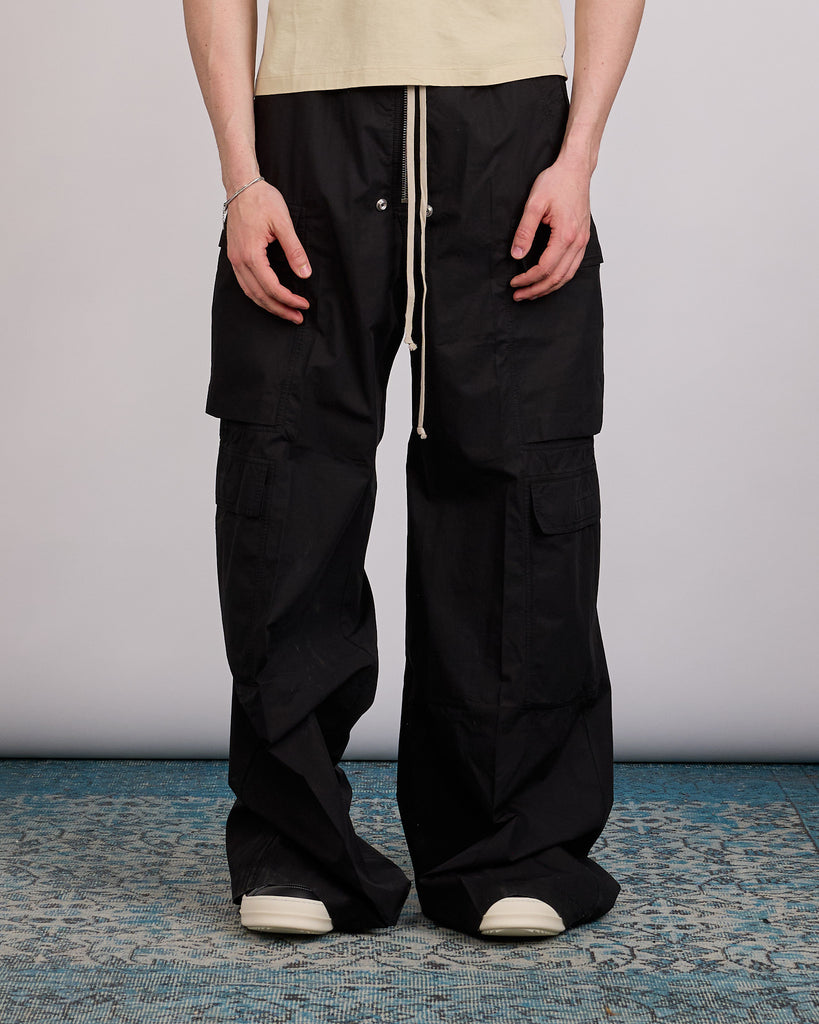 Rick Owens DRKSHDW Jumbo Cargo Bela Pant Ripstop Black – LESS 17