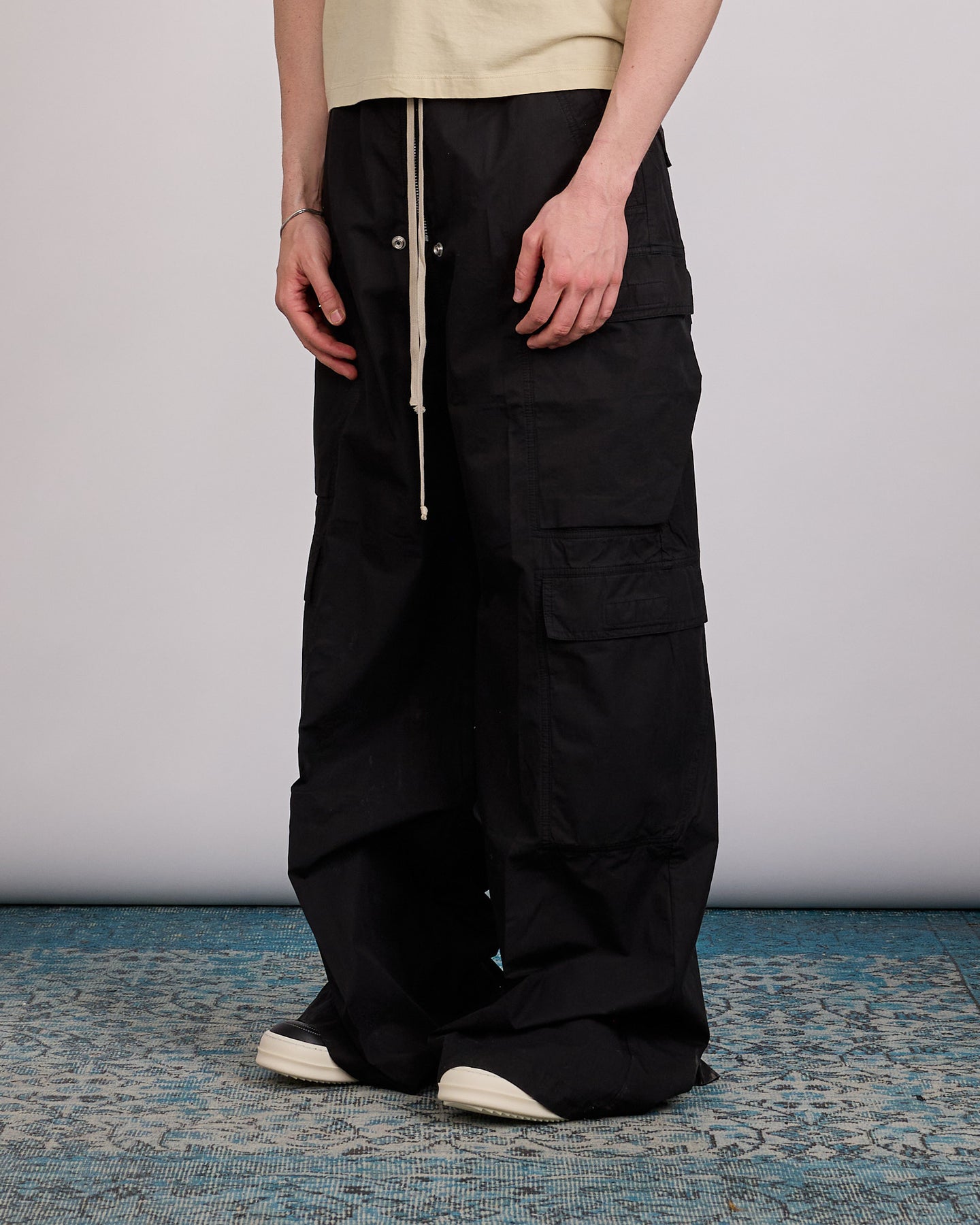 【限定】RICK OWENS DRKSHDW BELA SWEATPANTS Rick Owens DRKSHDW Jumbo Cargo Bela Pant Ripstop Black – LESS 17