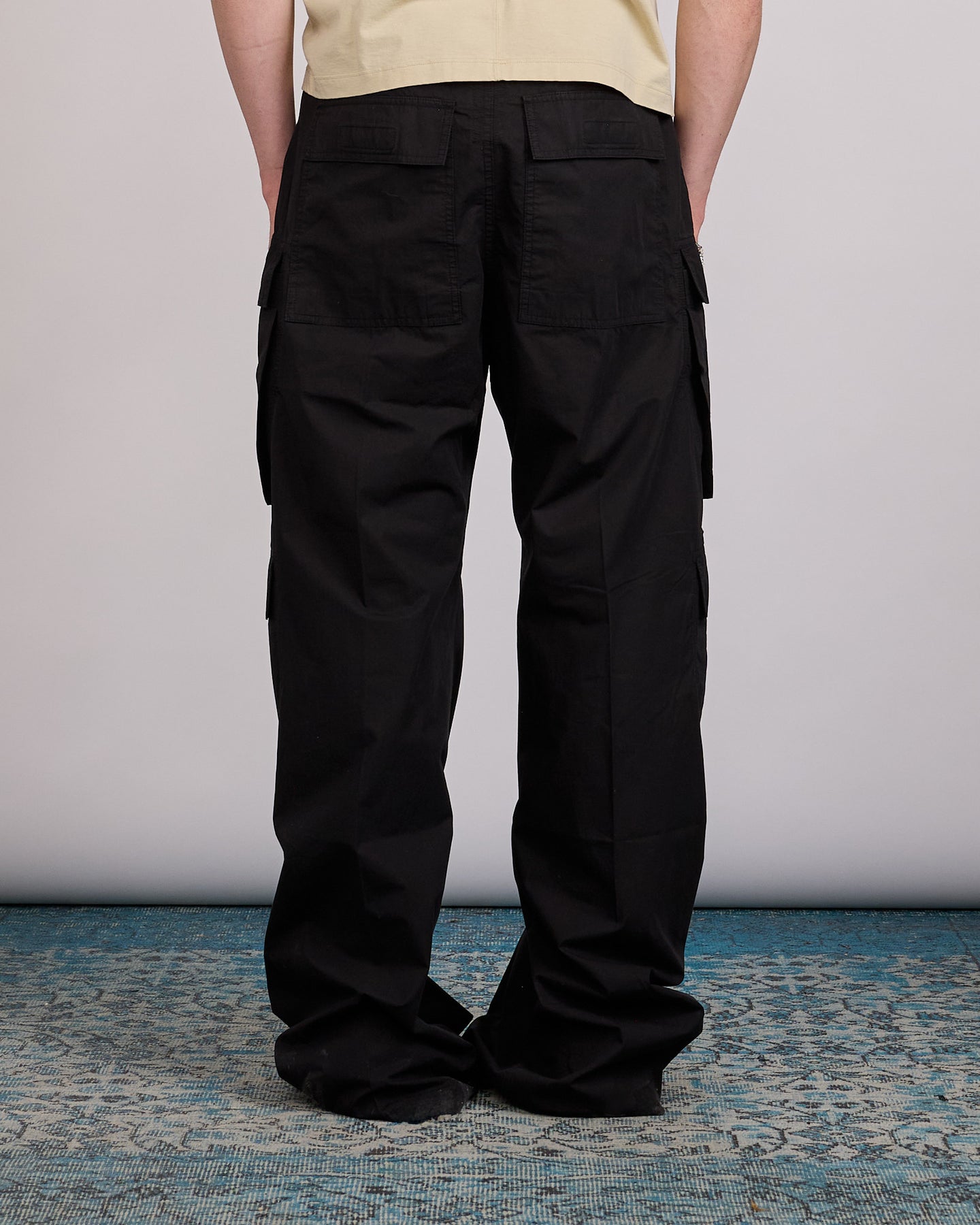 Rick Owens DRKSHDW Jumbo Cargo Bela Pant Ripstop Black – LESS 17