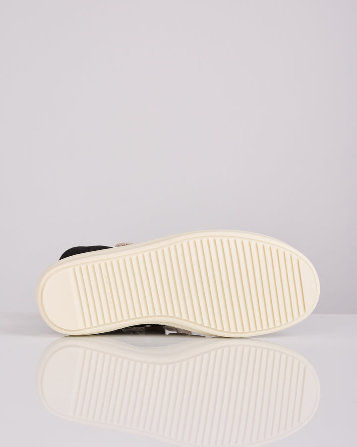 Rick Owens DRKSHDW Jumbolace High Sneak Denim Black Milk