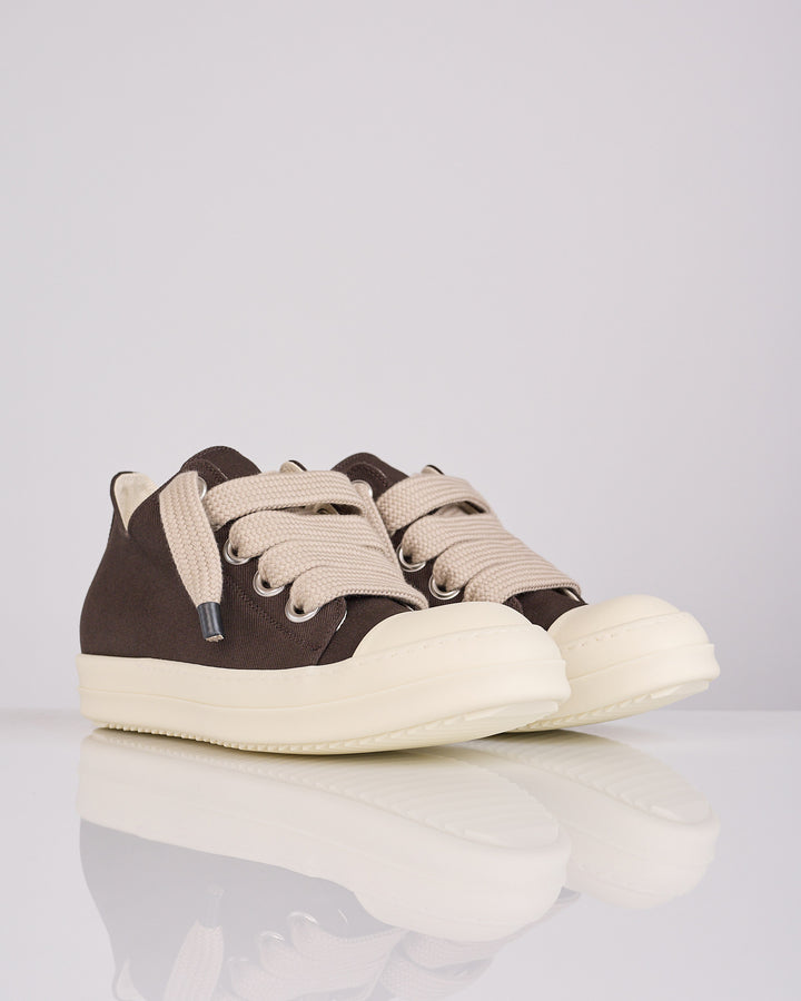 Rick Owens DRKSHDW Jumbolace Low Sneak Denim Dark Dust
