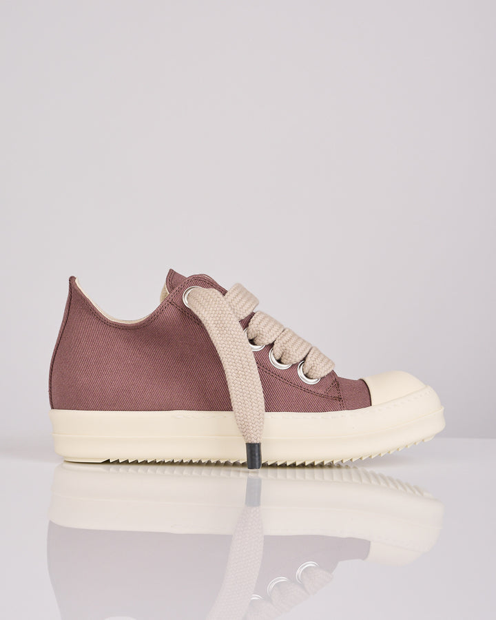 Rick Owens DRKSHDW Jumbolace Low Sneak Denim Grape
