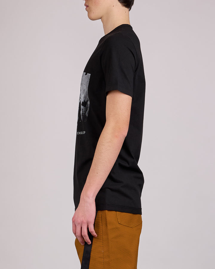 Rick Owens DRKSHDW Level T-Shirt Piss Graphic Black Milk