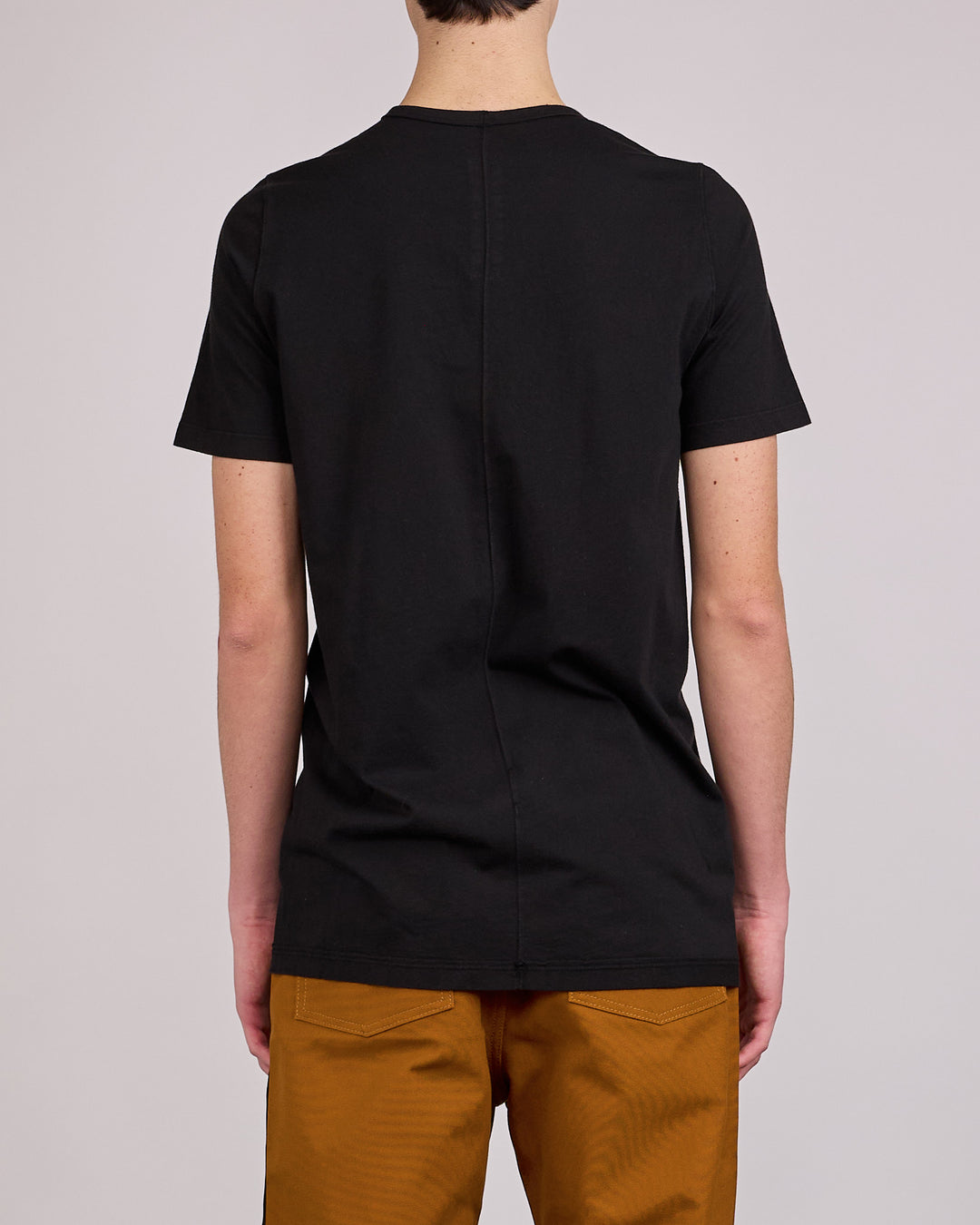Rick Owens DRKSHDW Level T-Shirt Temple Graphic Black Milk