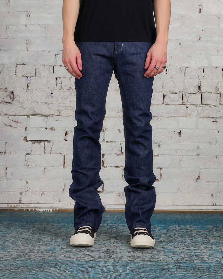 Rick Owens DRKSHDW MIJ Jim Cut Jean 14oz Denim Indigo