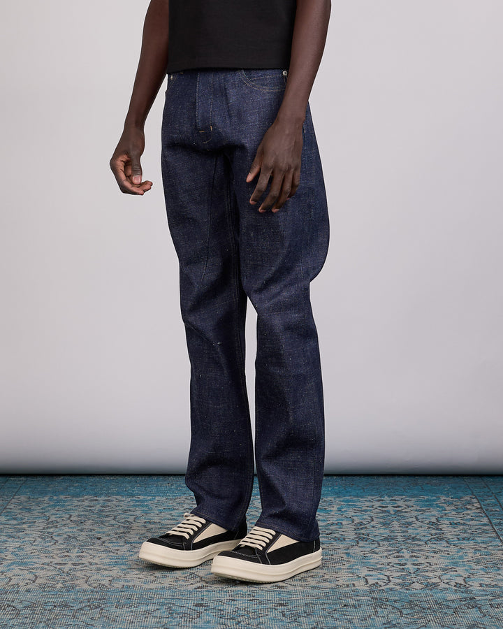 Rick Owens DRKSHDW MIJ Kurdt 16.5oz Jean Indigo