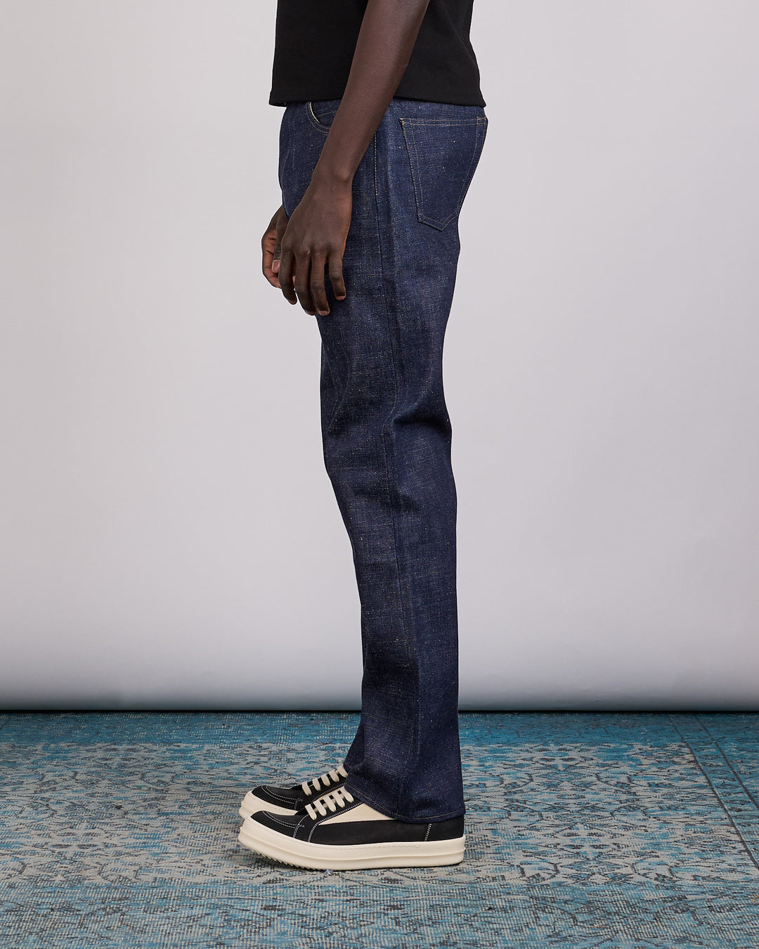 Rick Owens DRKSHDW MIJ Kurdt 16.5oz Jean Indigo