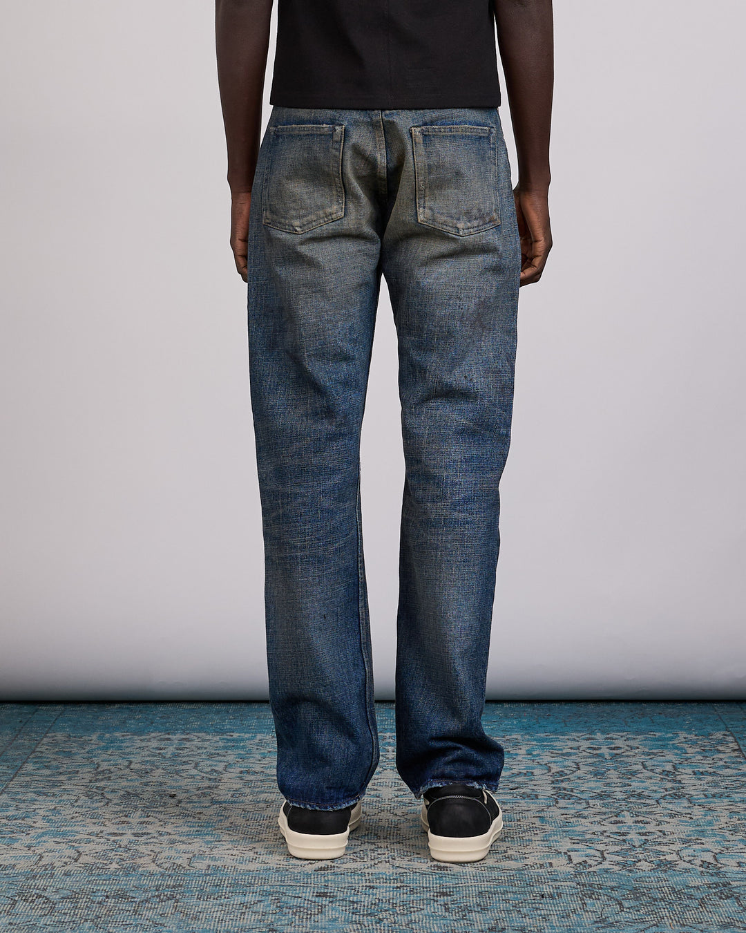 Rick Owens DRKSHDW MIJ Kurdt 16.5oz Jean Vintage Indigo
