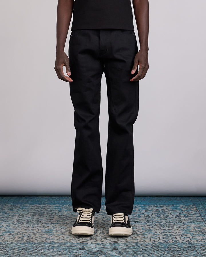 Rick Owens DRKSHDW MIJ Kurdt 16oz Jean Black