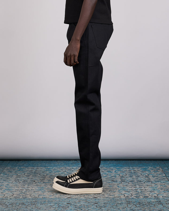 Rick Owens DRKSHDW MIJ Kurdt 16oz Jean Black