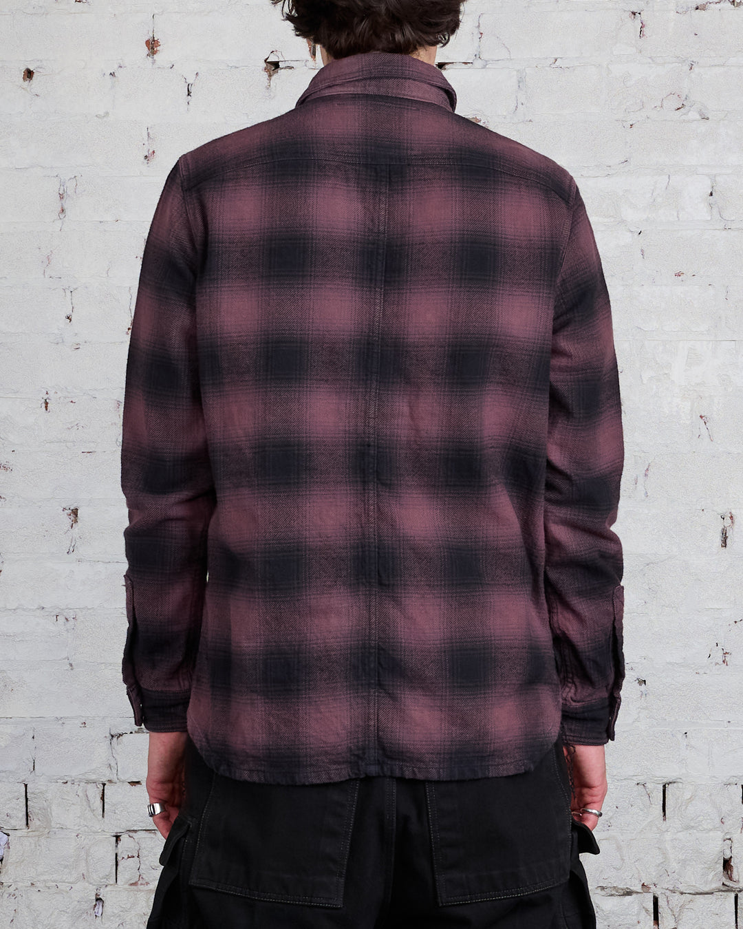 Rick Owens DRKSHDW MIJ Outershirt Terra Plaid