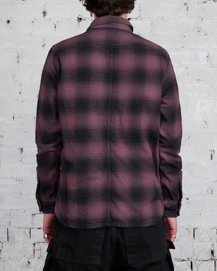 Rick Owens DRKSHDW MIJ Outershirt Terra Plaid