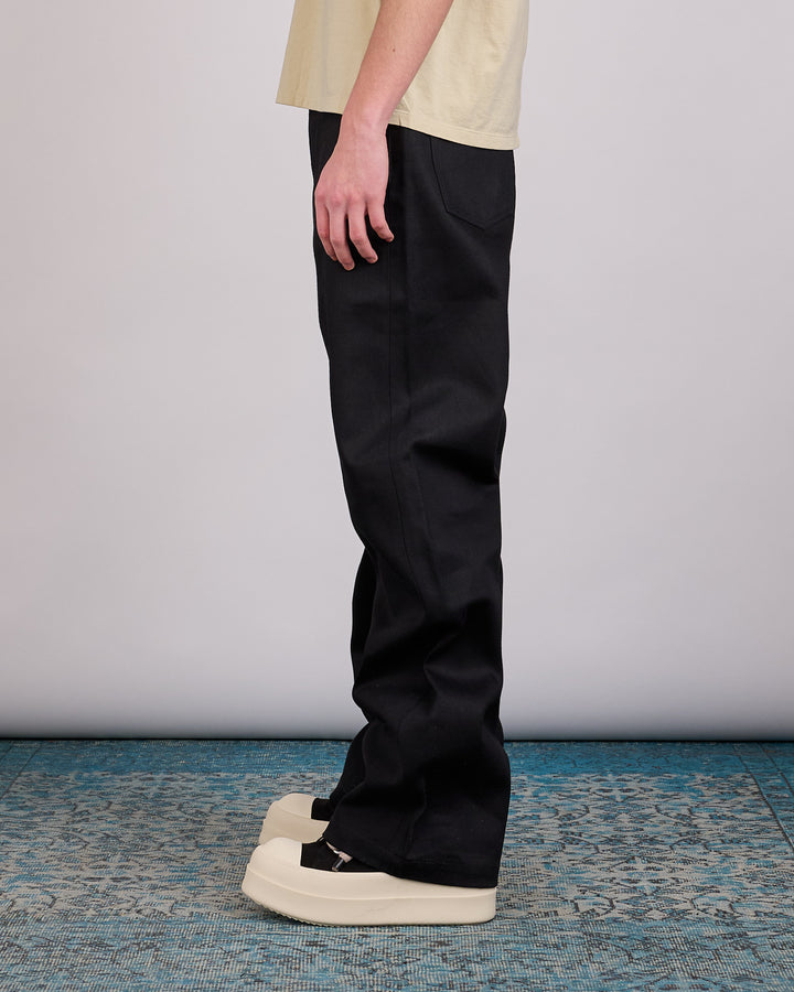 Rick Owens DRKSHDW MIJ Strobe Jean 12oz Denim Black